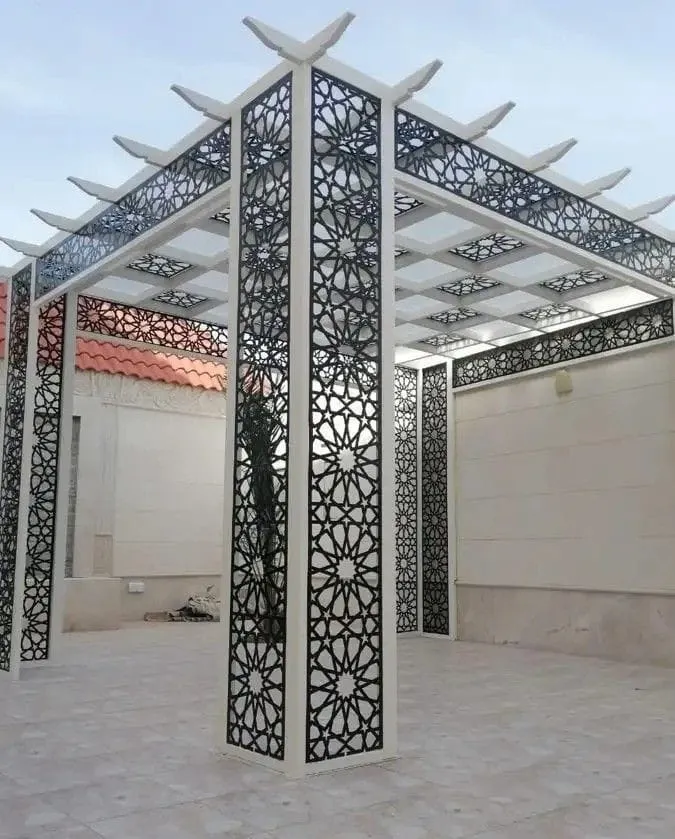 مظلات جلسات حي الرصيفة بمكة
